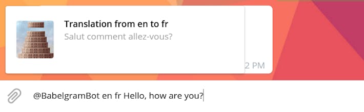 Babelgram Bot gallery image