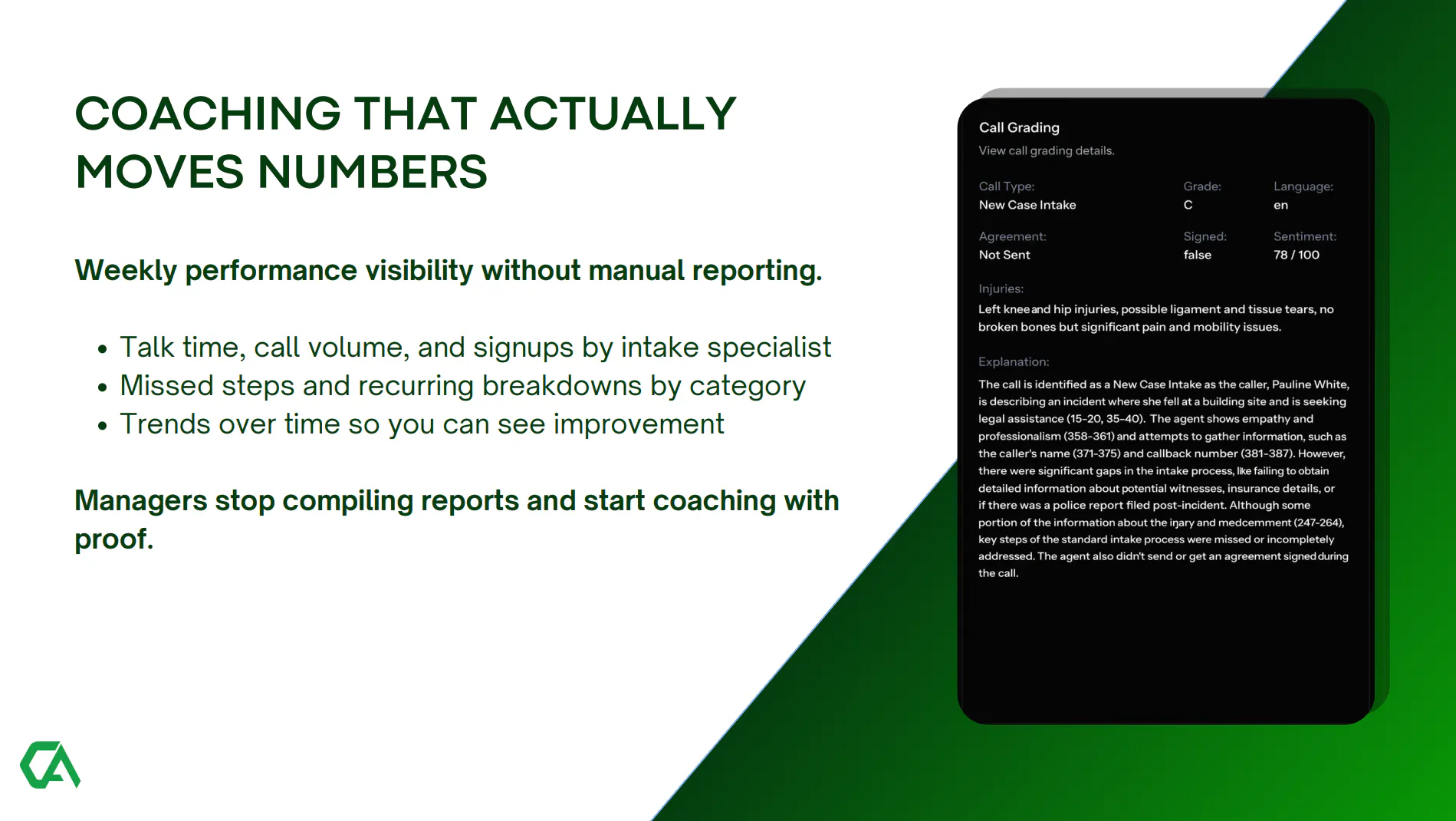 CallAnalyze.ai 제품 배너