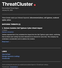 ThreatCluster gallery image