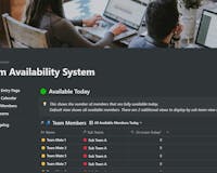 Team Availability System media 1