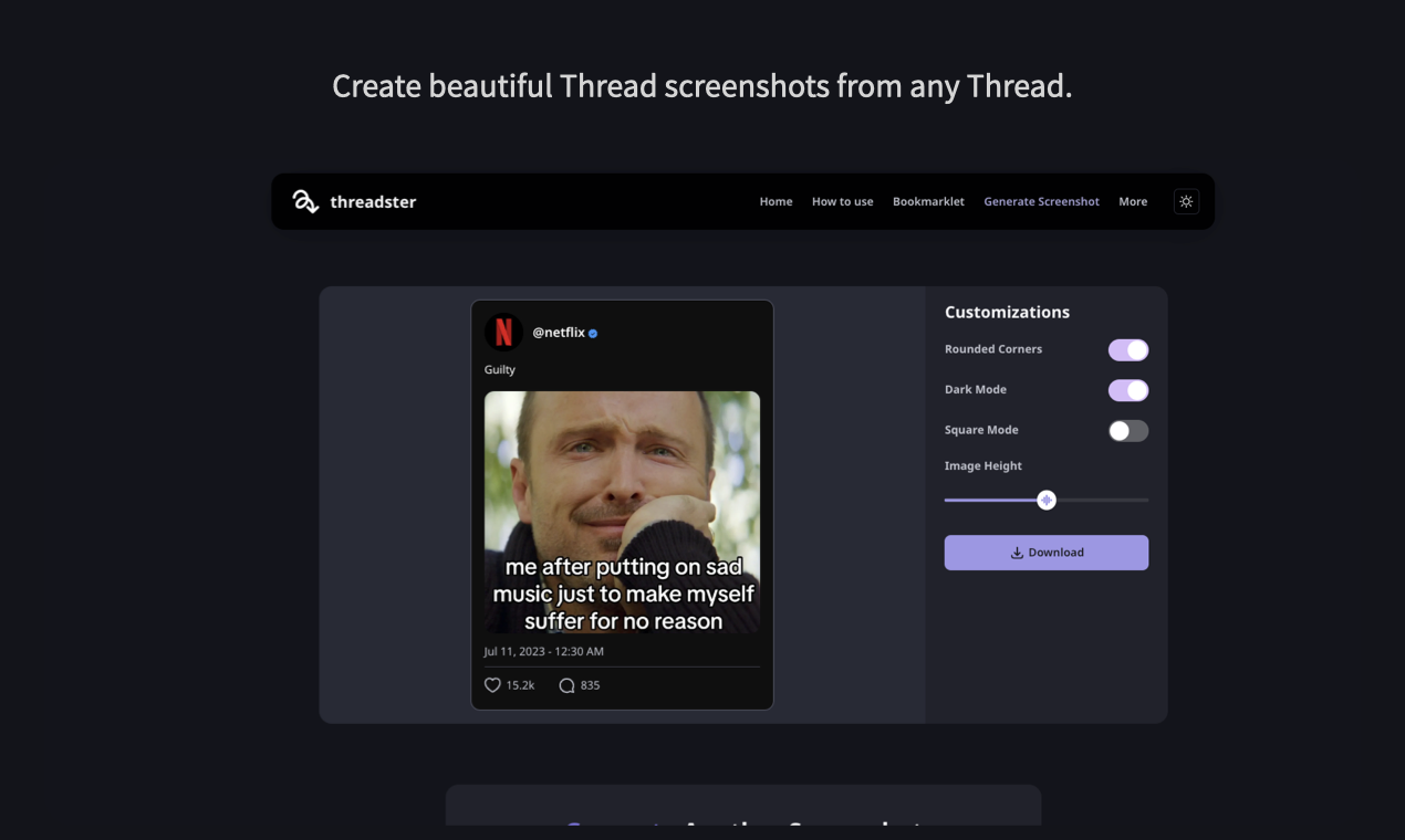 Threads Video Downloader gallery image