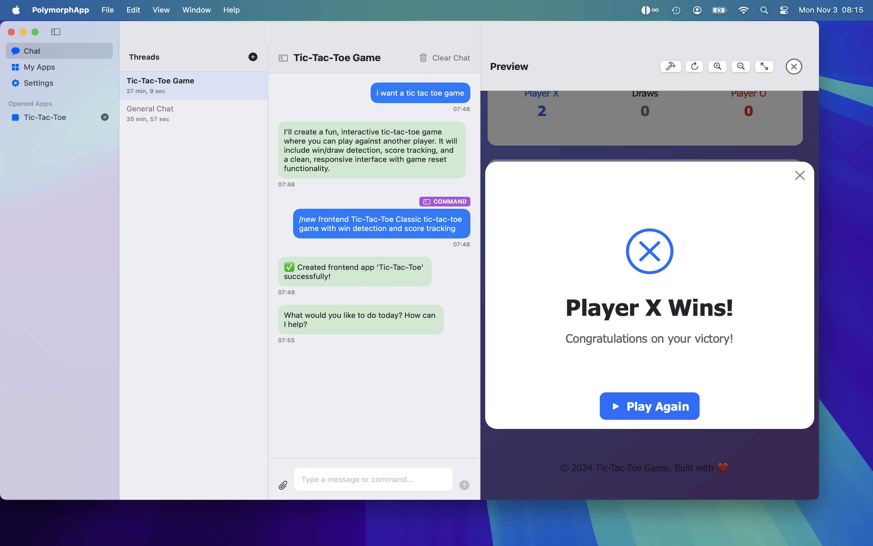 PolymorphApp gallery image