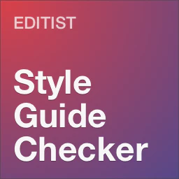Editorial Style Guide Checker - Editist WordPress Plugin