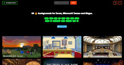 Zoom Backgrounds gallery image