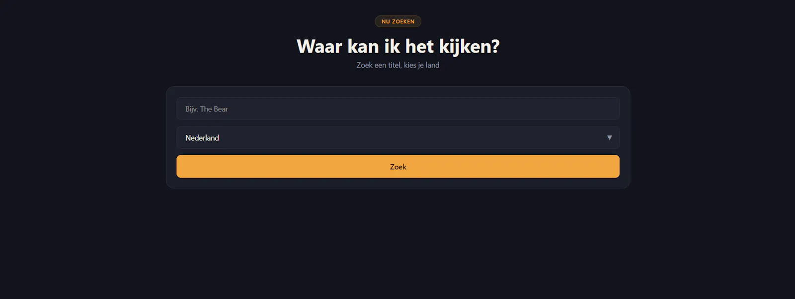Waar kan ik het kijken? screenshot 1