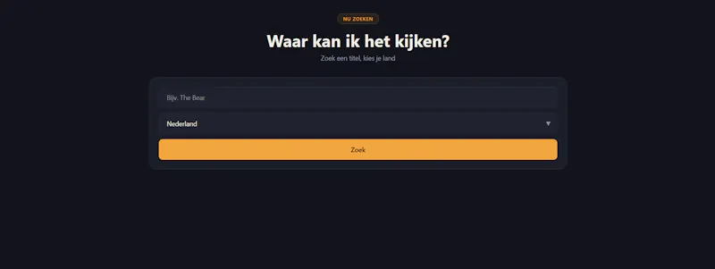 Waar kan ik het kijken? screenshot 1