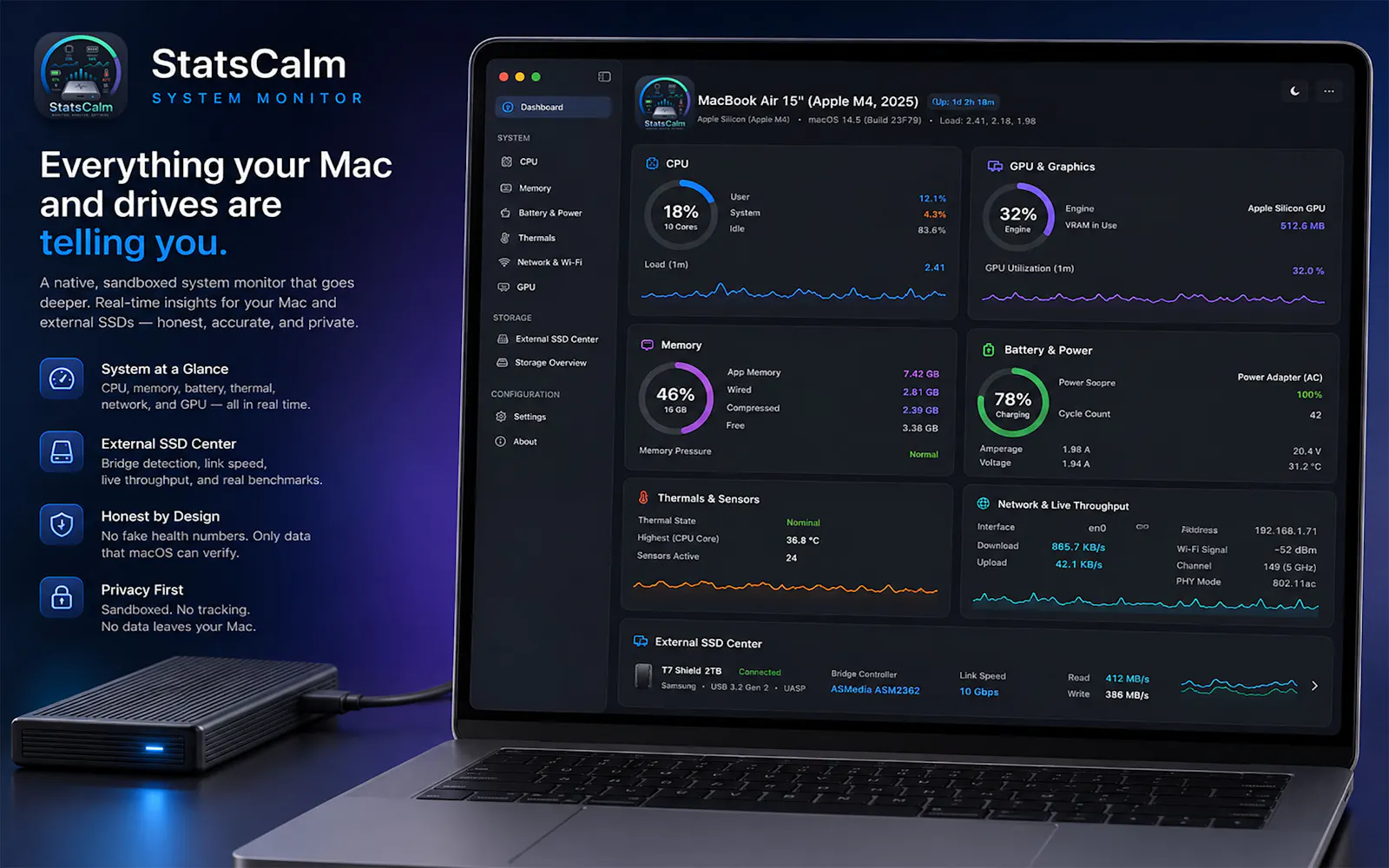 StatsCalm screenshot 5