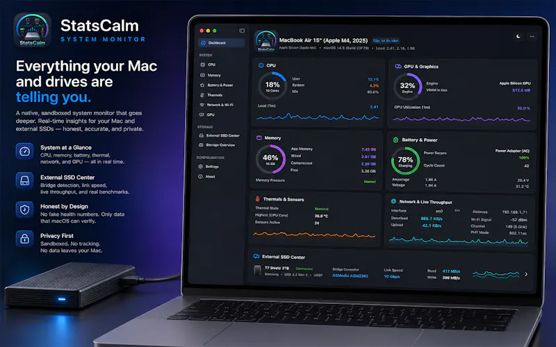 StatsCalm screenshot 5