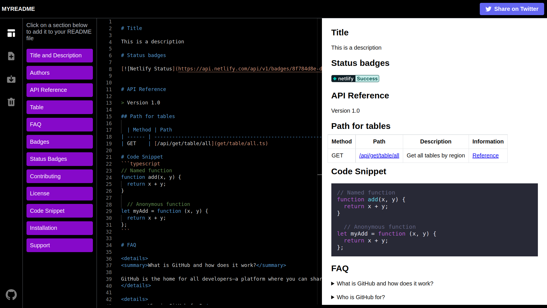 Média Myreadme - Éditeur de marque minimaliste 1