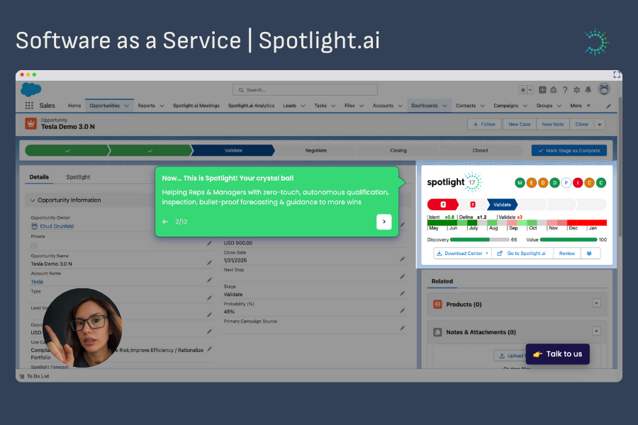 Spotlight.ai flipped SaaS gallery image