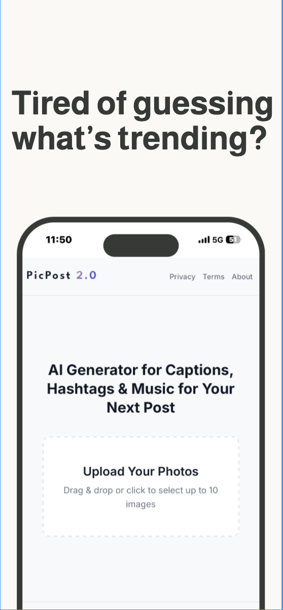 Pic Post: AI for Social Media gallery image