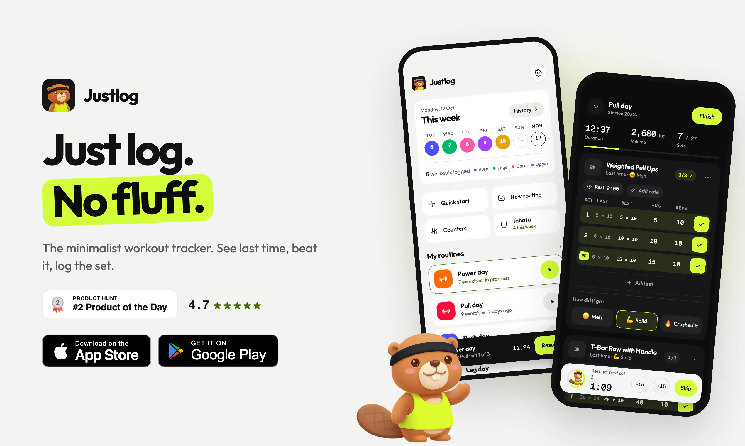 JustLog gallery image