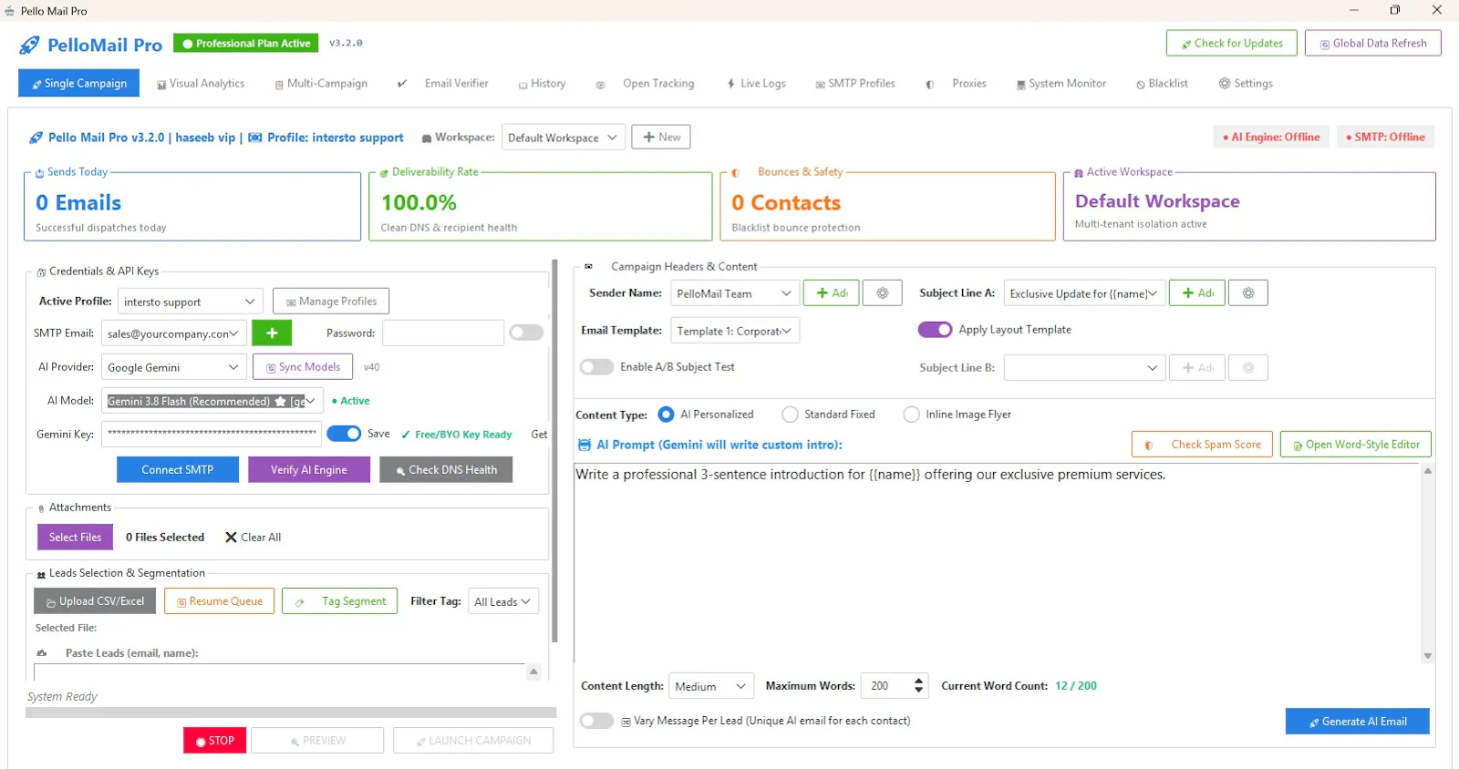 PelloMail screenshot 1