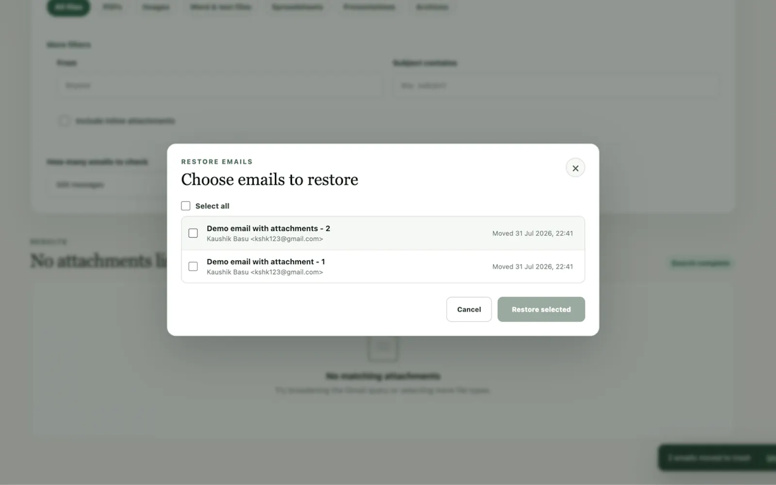Mail Attachment Lens screenshot 6