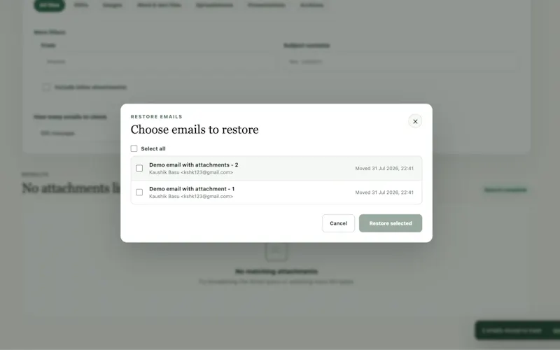 Mail Attachment Lens screenshot 6