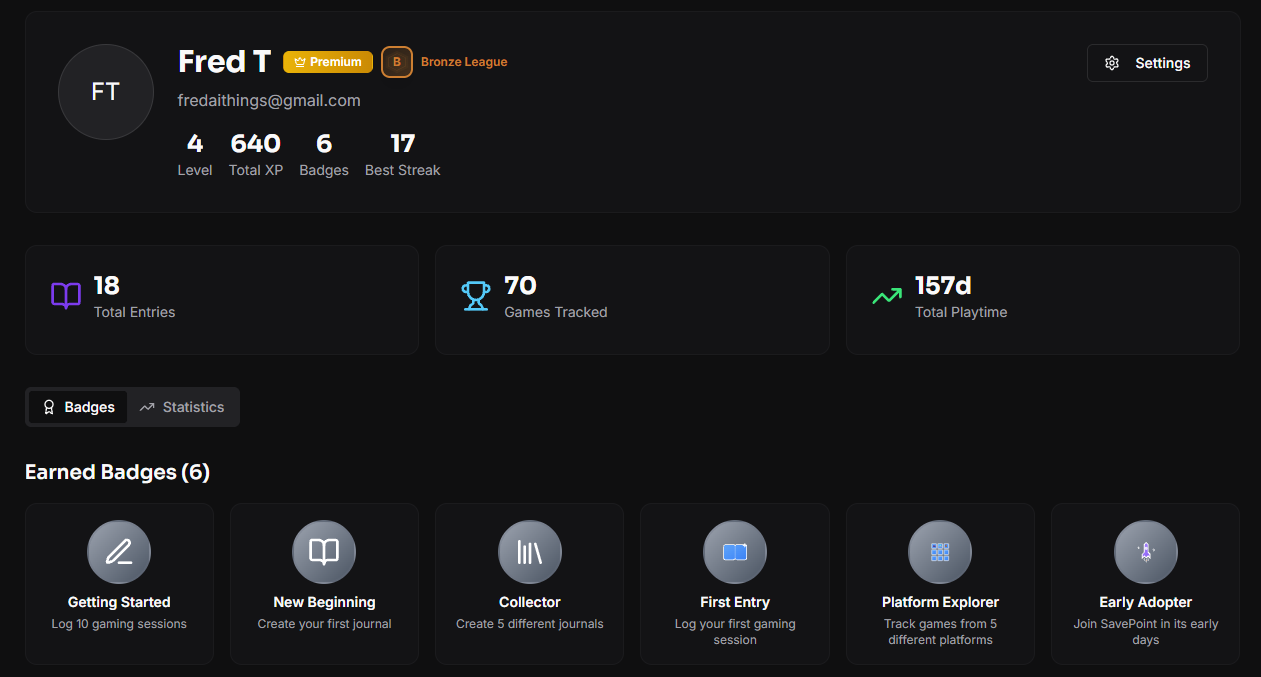 SavePoint - Screenshot 2 showing product features and functionality
