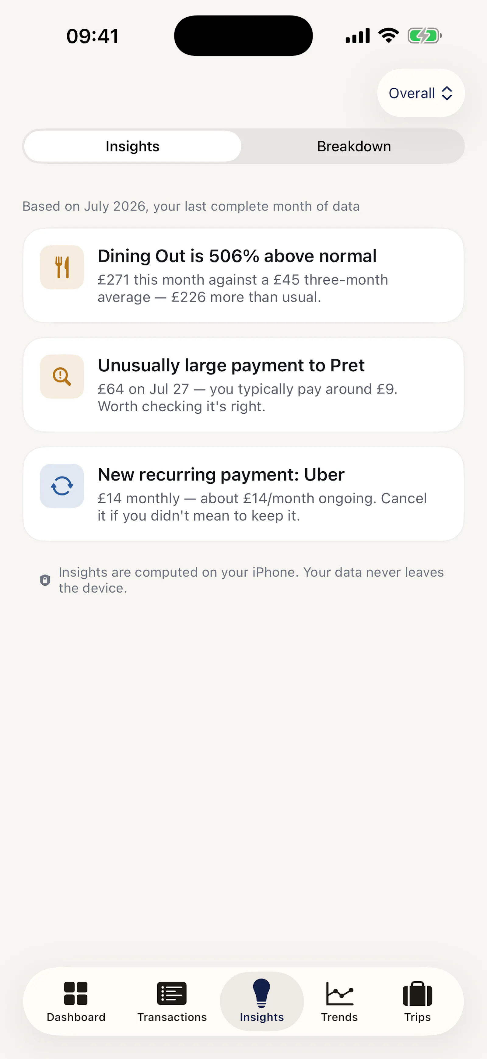 Budgeting screenshot 4