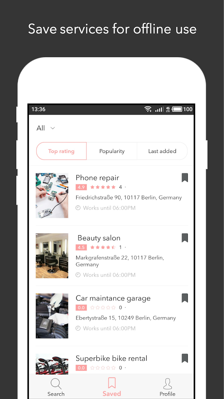 Hinty - business cards gallery image