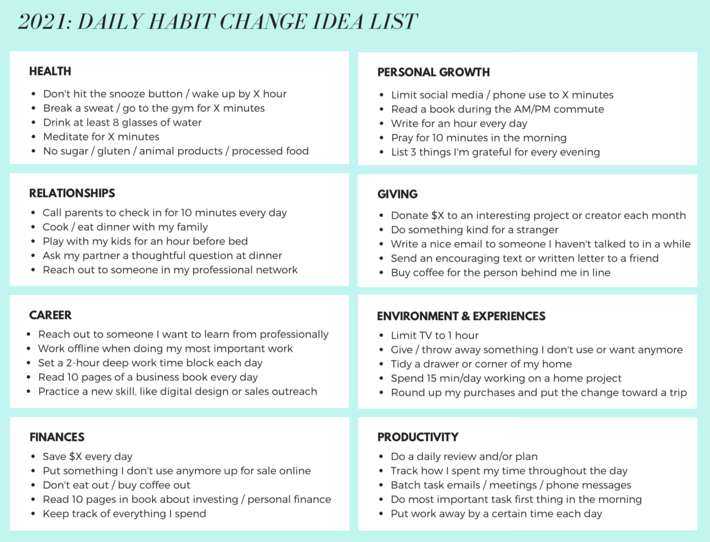 The Best Life Planner 2021 gallery image