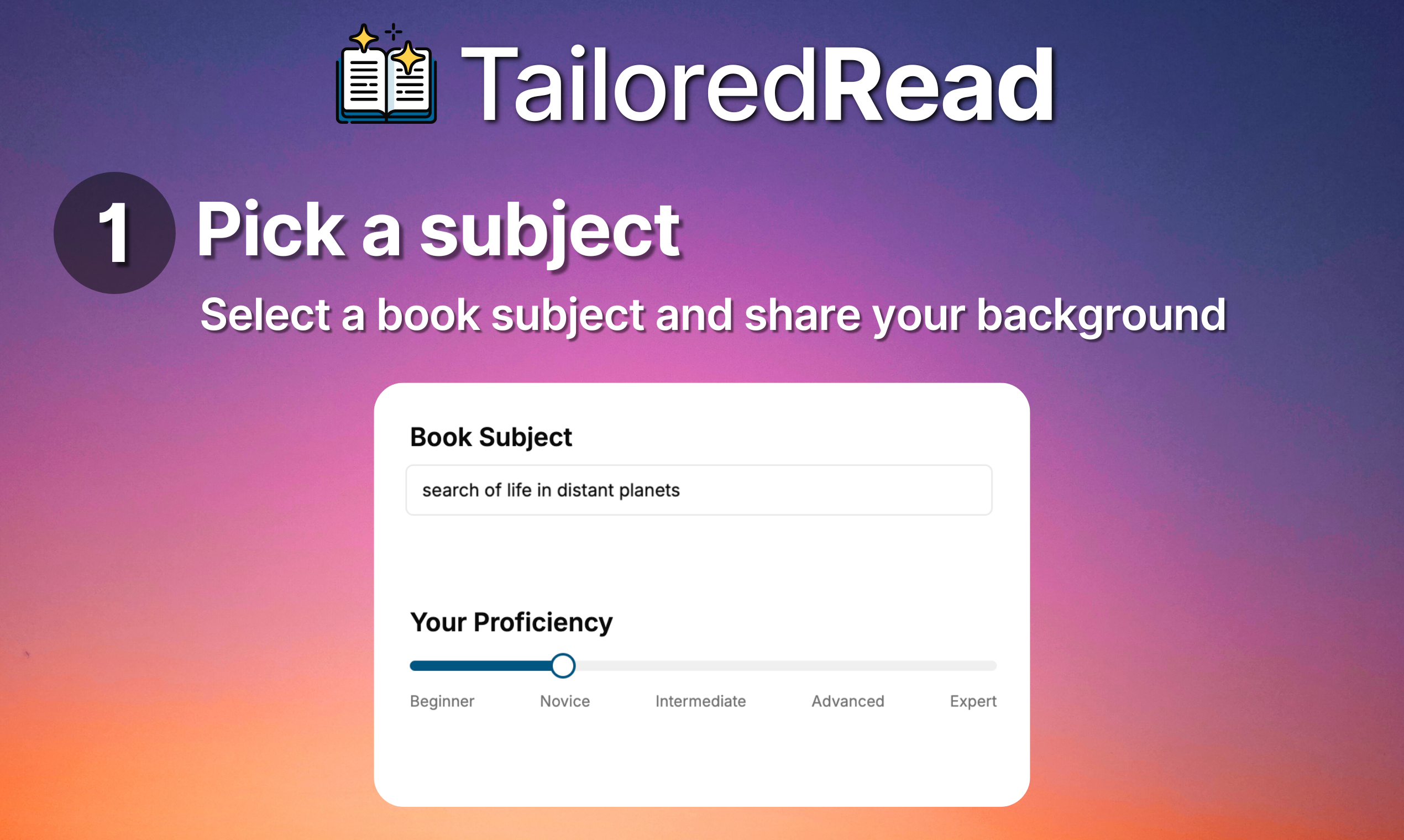 TailoredRead gallery image