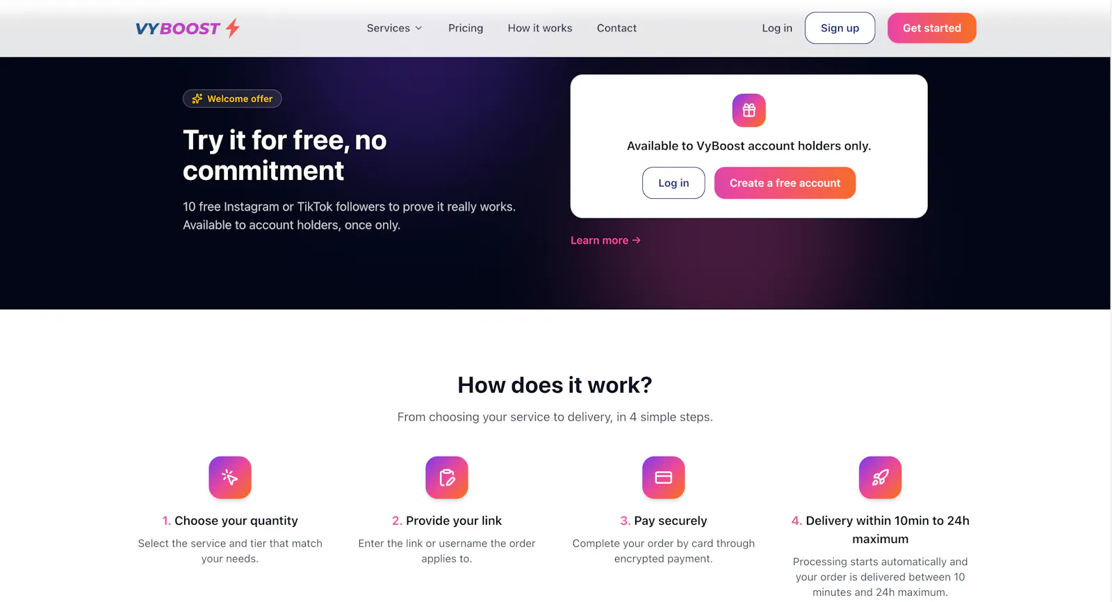 VyBoost screenshot 3