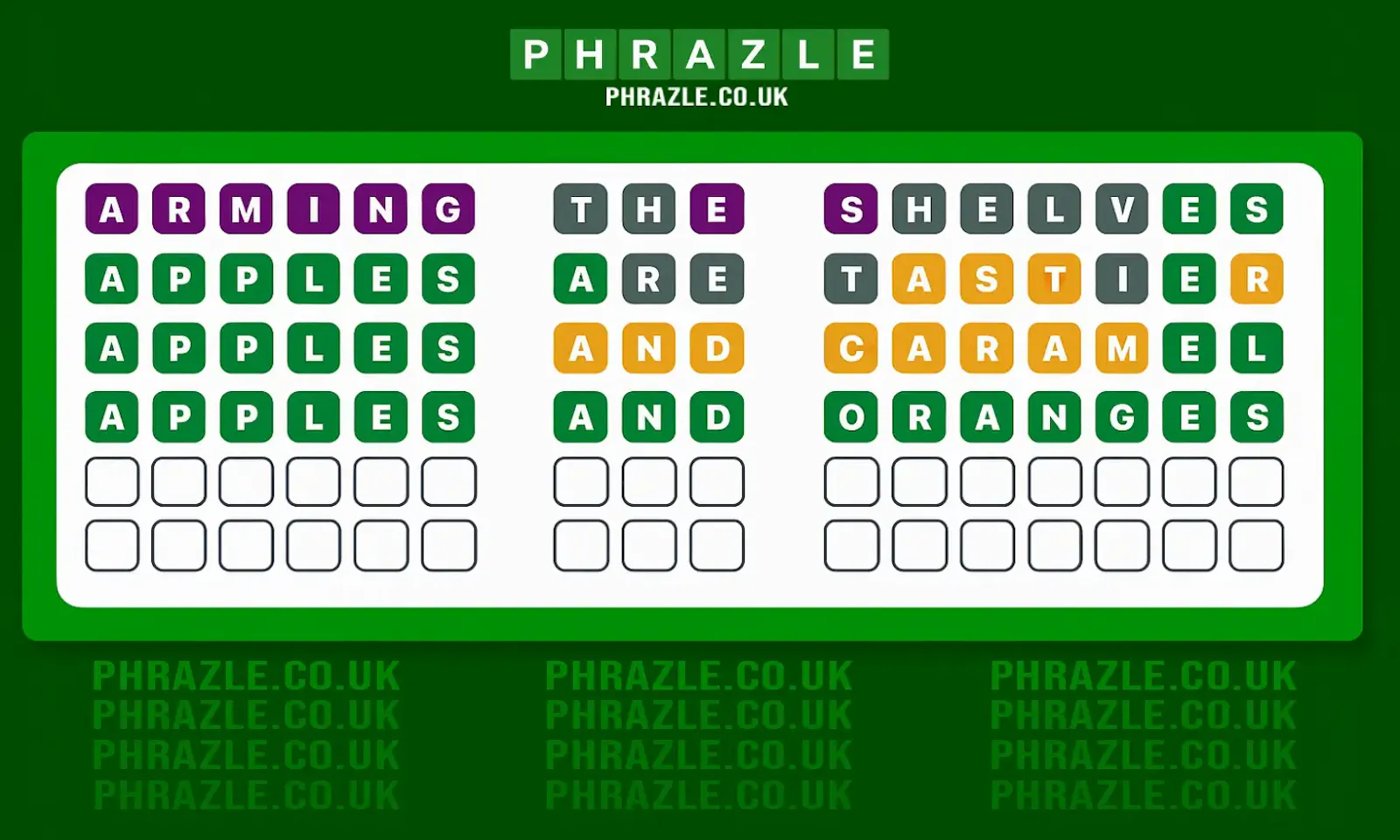 Phrazle UK screenshot 1