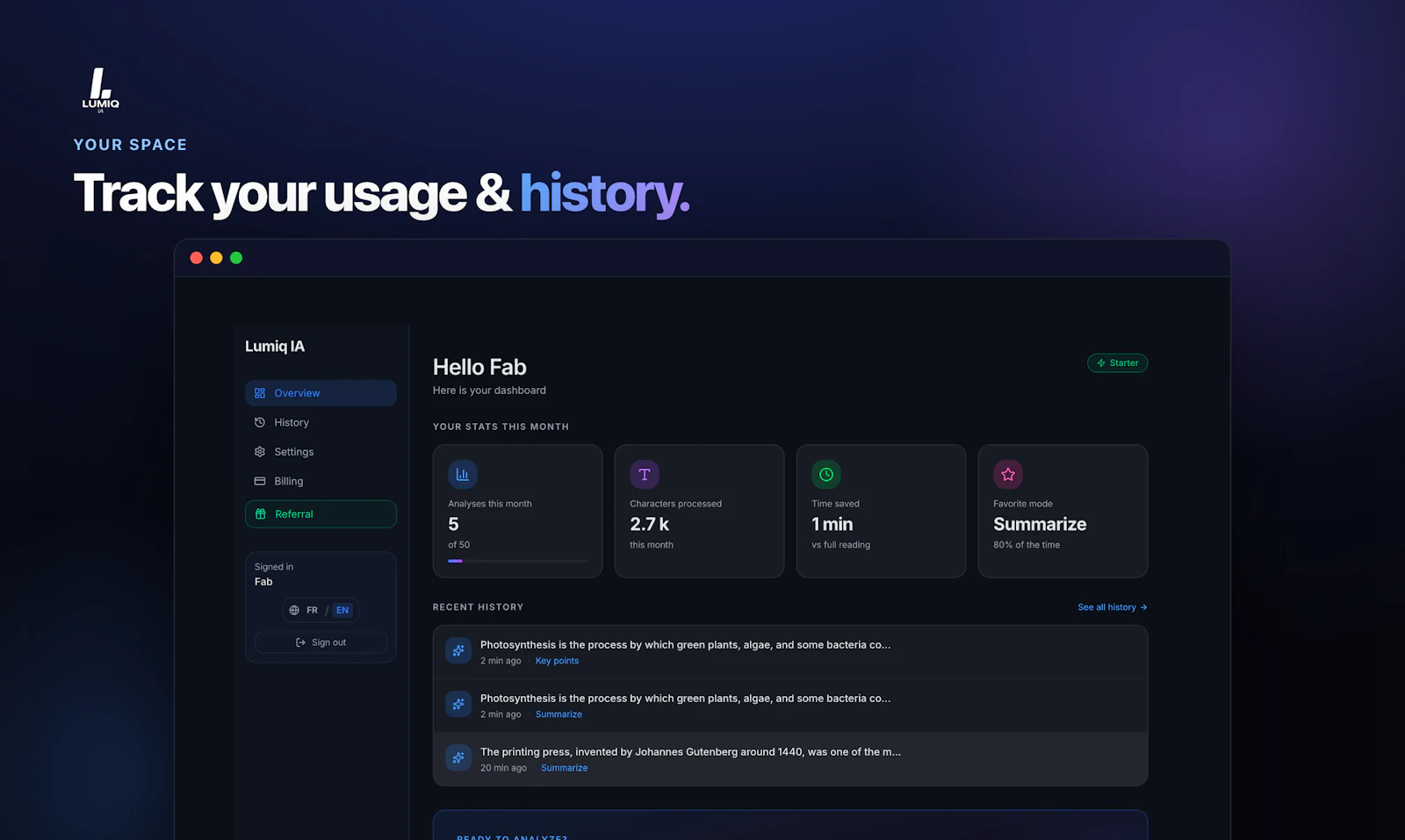 Lumiq AI screenshot 5