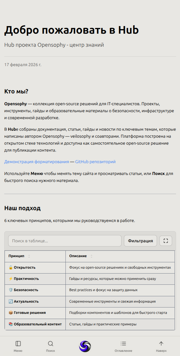 Welcome to Hub — Perfect Static Platform - Screenshot 3 showing product features and functionality