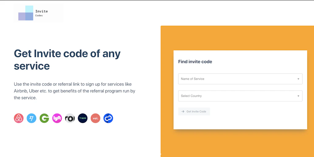 Invite Codes: Find and share invite/referral codes for apps and ...
