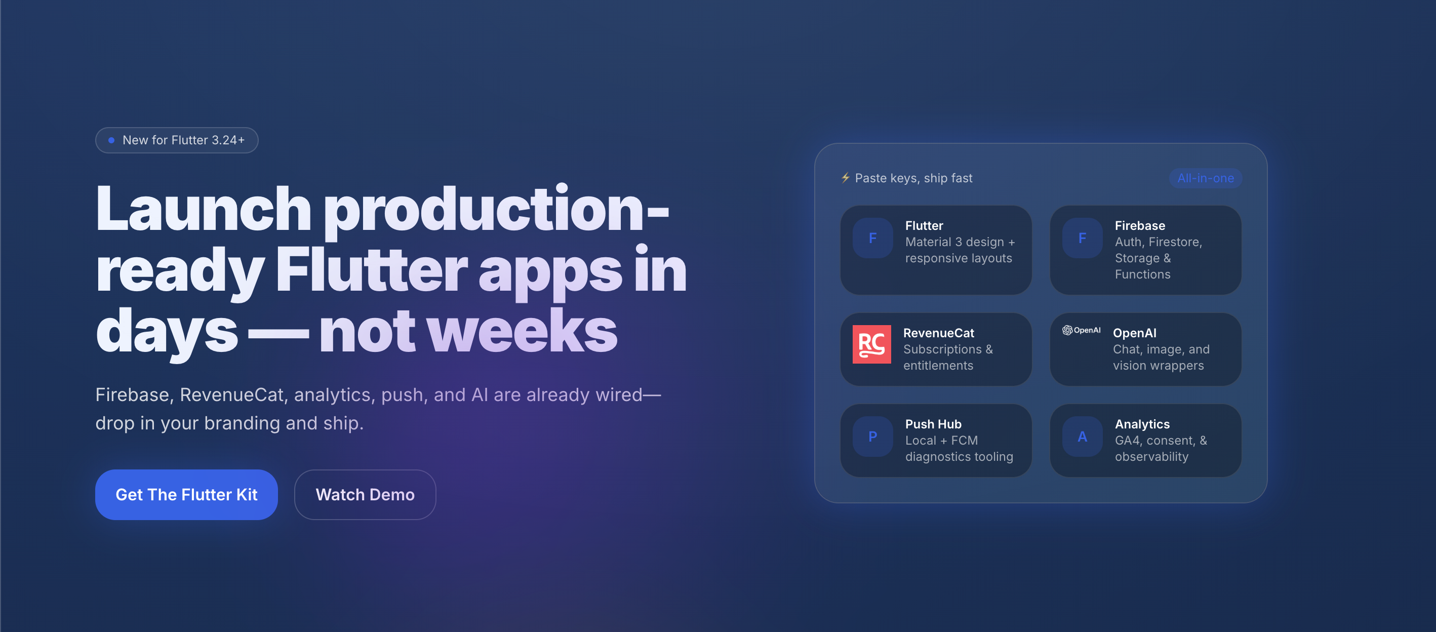 The Flutter Kit gallery image