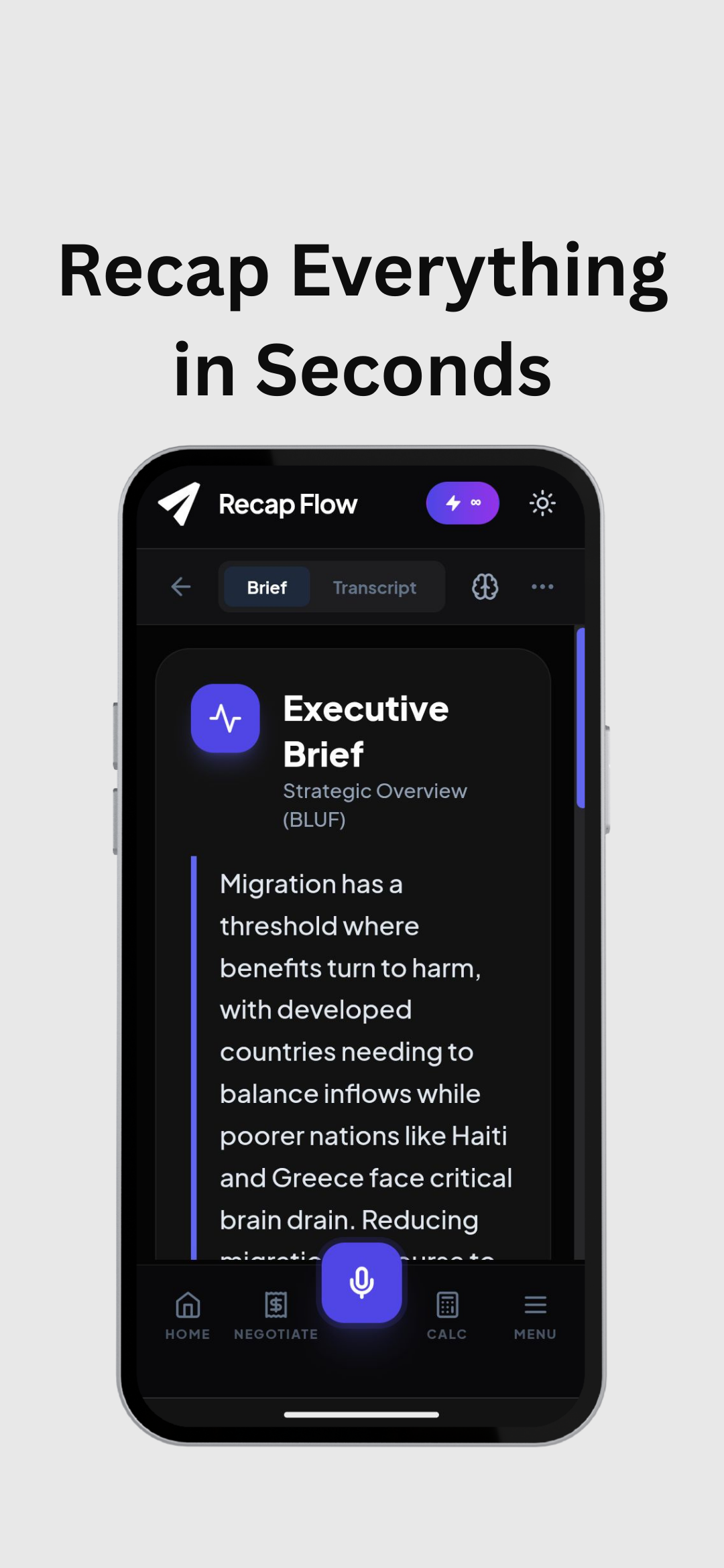 Recap Flow gallery image