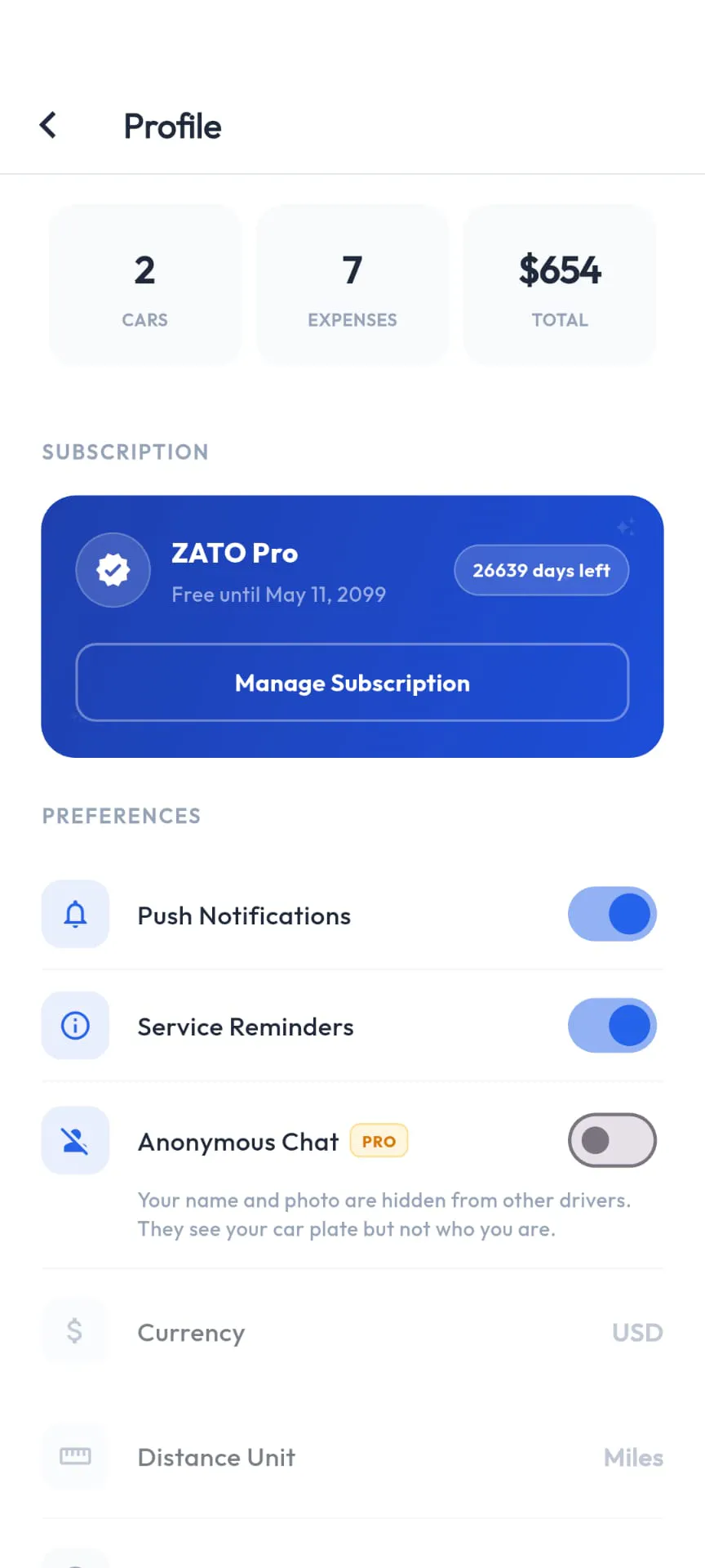 ZATO – Car & Expense Tracker gallery image