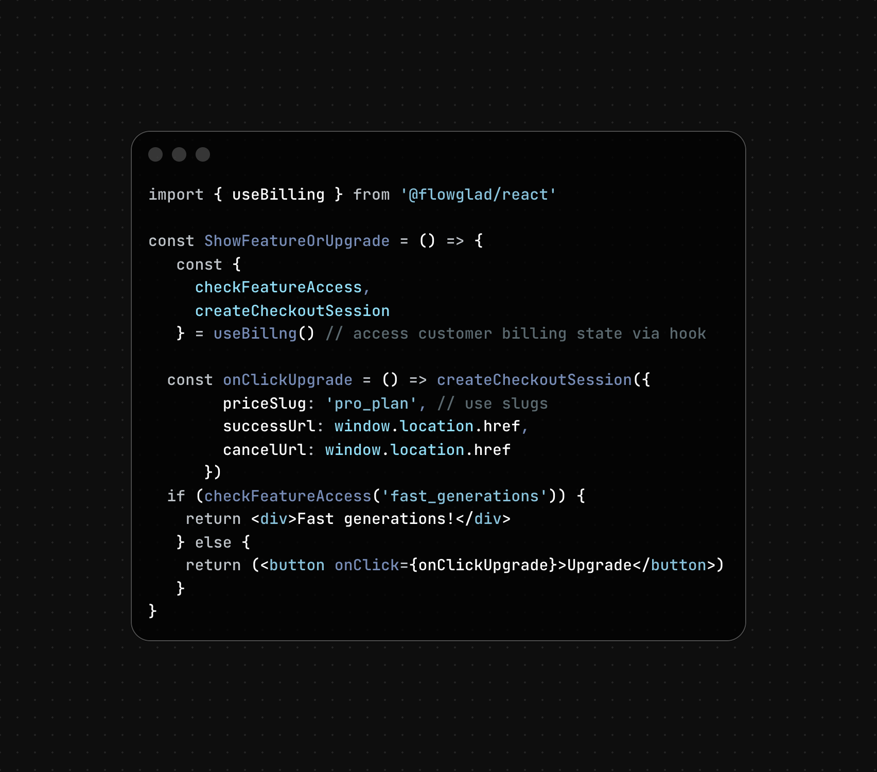 Flowglad gallery image