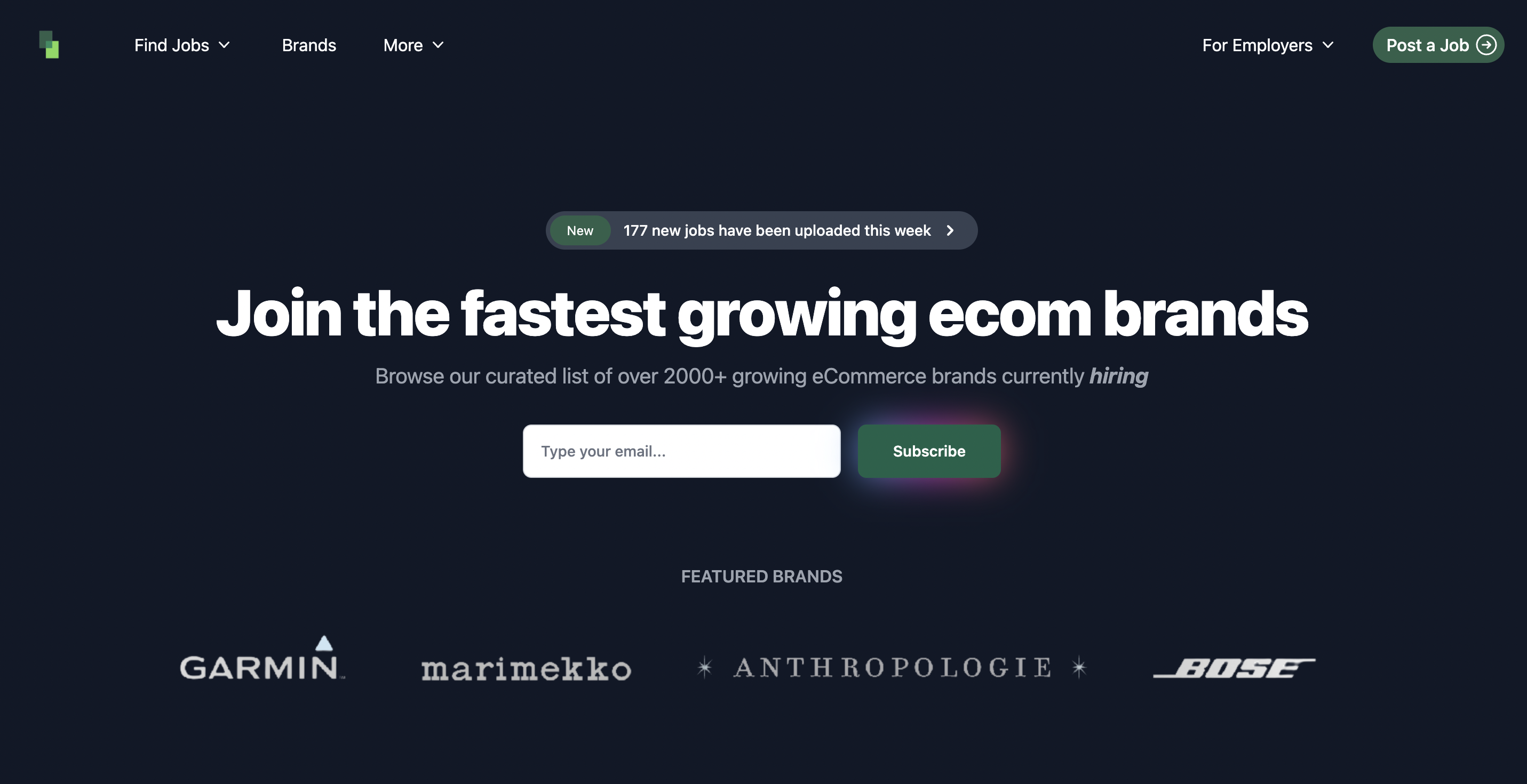 ecomportal - 가장 빠르게 성장하는 전자 상거래 브랜드에서 일자리를 찾으십시오 미디어 1