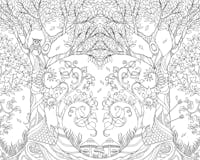 Enchanted Forest: An Inky Quest and Coloring Book media 1