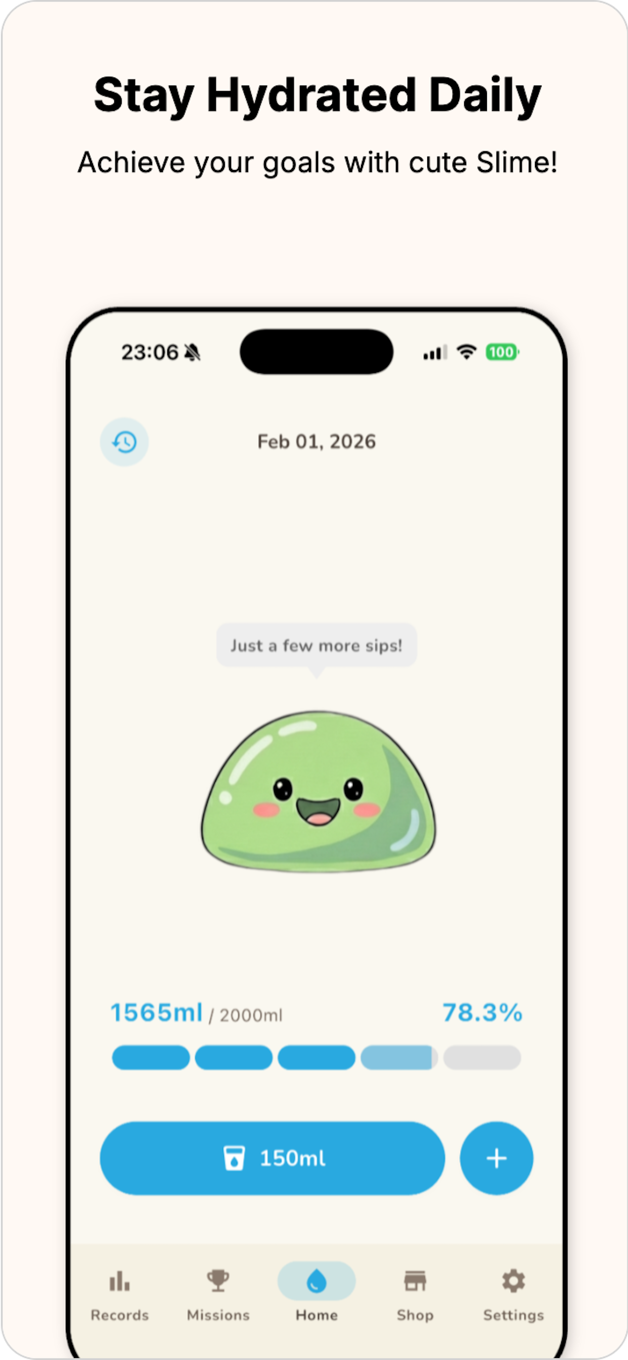 Slime Water - Main product screenshot demonstrating key features and user interface
