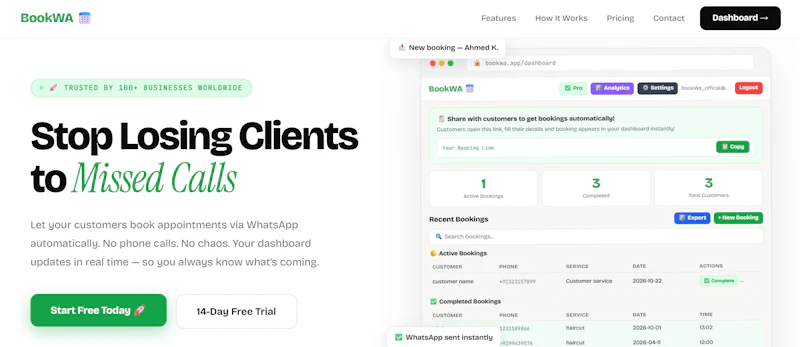 BookWA screenshot 1
