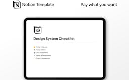 Design System Checklist media 1