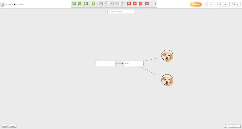 Odinote — Your Mind in Infinite Canvases screenshot 3