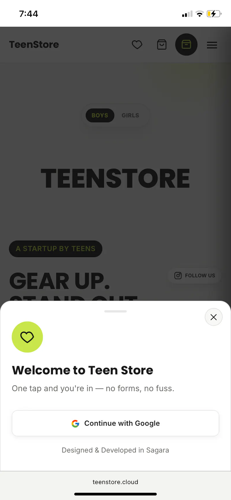 Teenstore screenshot 9