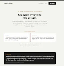 Signal/noise gallery image