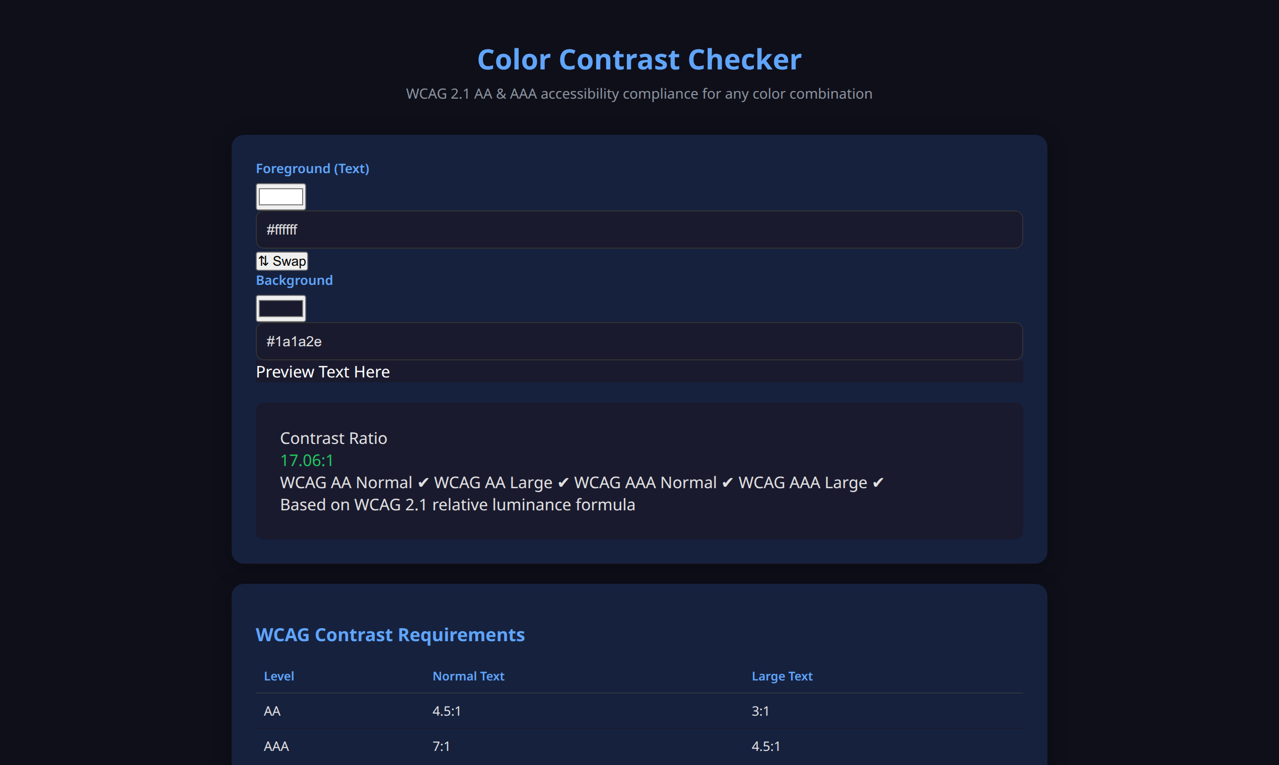 WebDevCalc gallery image