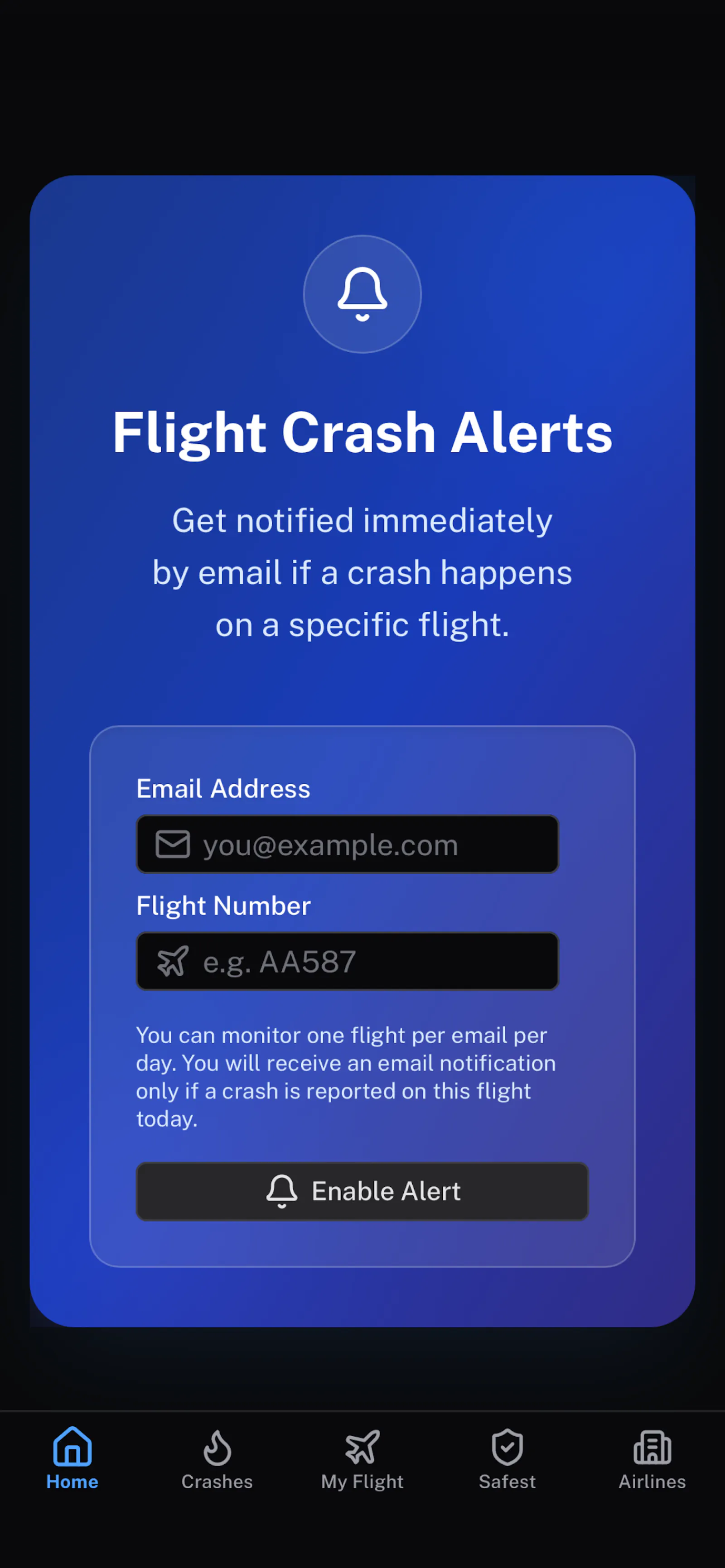 PlaneCrashData screenshot 2