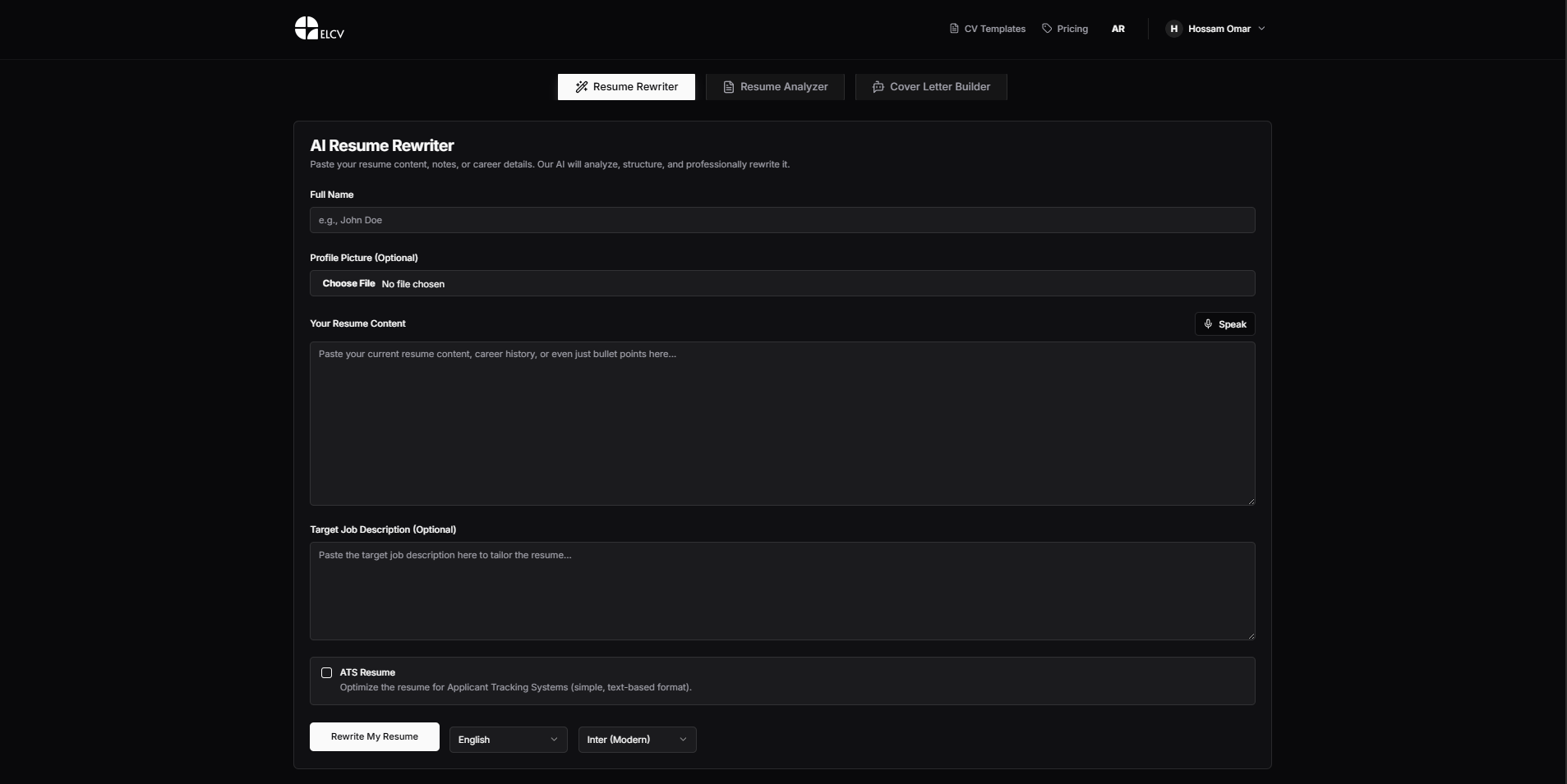 ELCV.APP - AI REVISA Builder - Construya un CV profesional con IA en 1 minuto, sin registro media 3