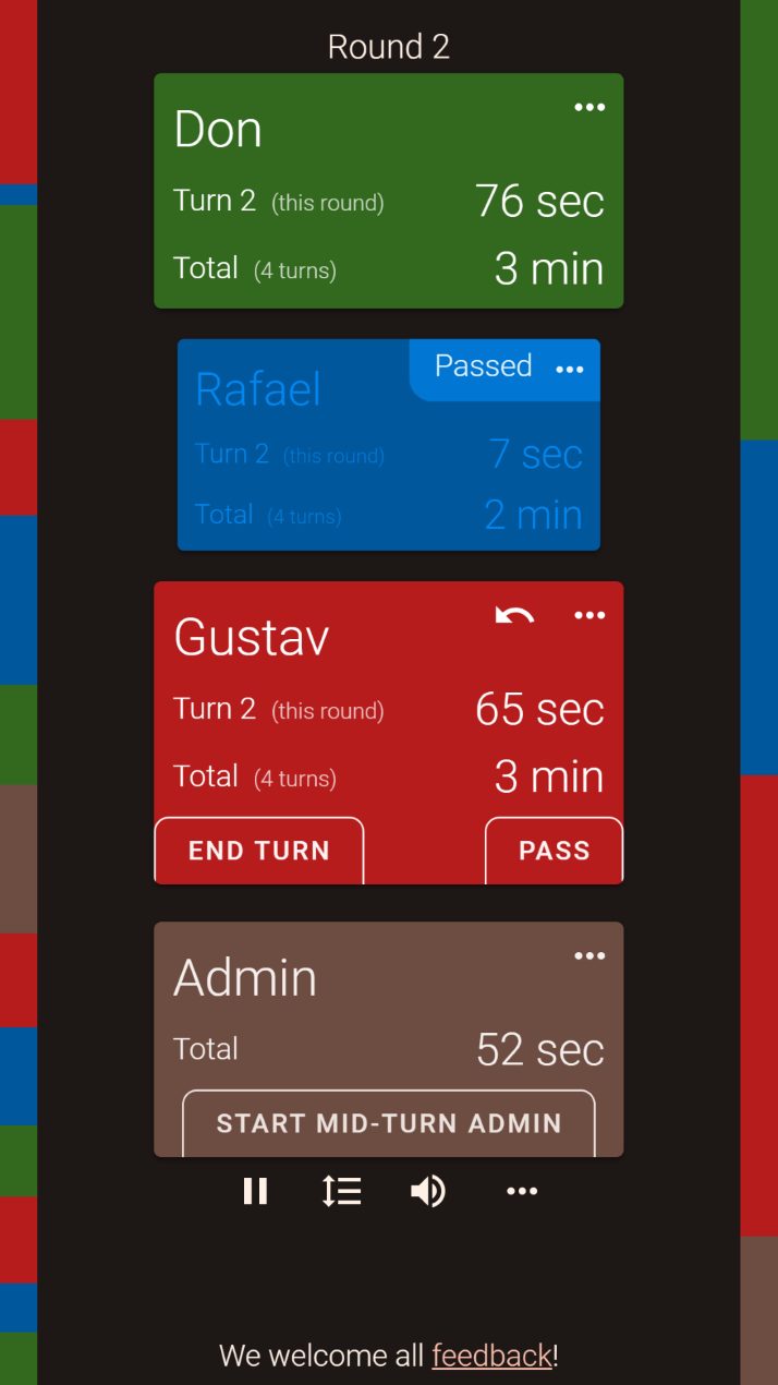 Shared Board Game Timer gallery image