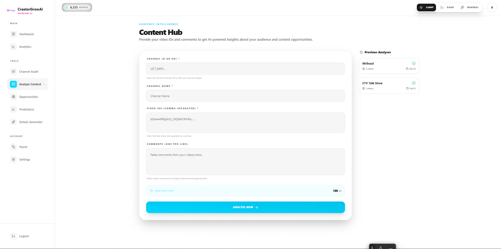 CreatorGrowAi 截图 6
