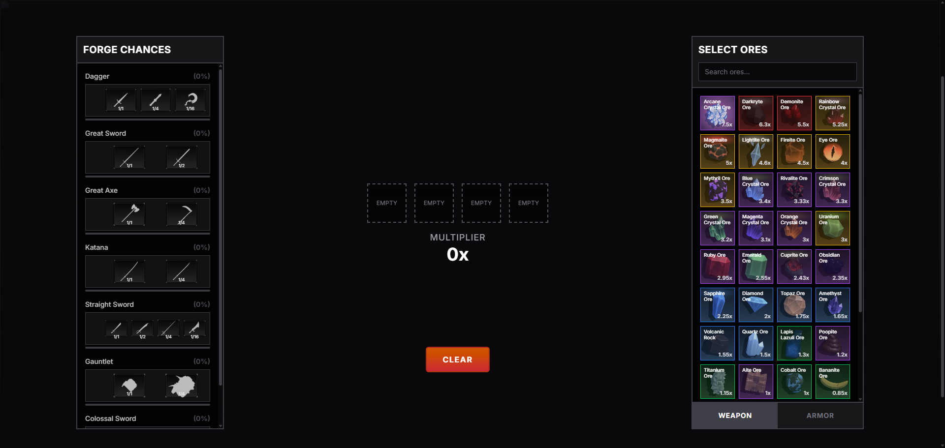 The Forge Game Guide - Screenshot 3 showing product features and functionality