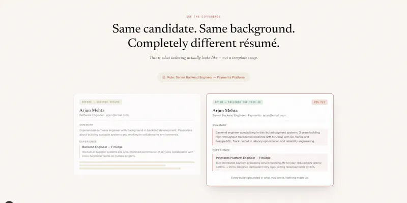 ResumeGenie screenshot 4