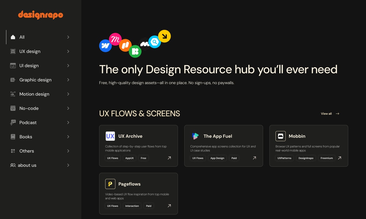 Mídia 1 de DesignRepo - Recursos de design com curadoria