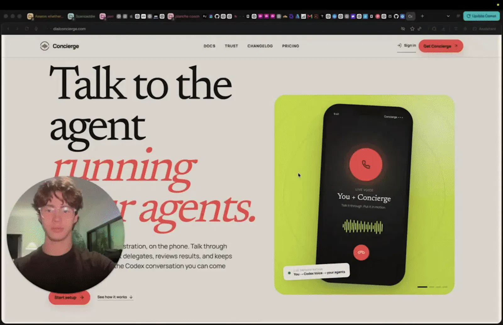 Concierge screenshot 1 (video preview)